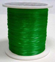 Elastická lycra - ø 0.8mm, 60 m, zelená, 1 ks
