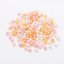 Skleněné korálky růžové - set 4 mm