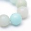 Naturquarz - Imitation von Amazonit - Perlen, blau, Klasse A, 8 mm