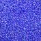 TOHO Round, 8/0, 87F, Transparent-Rainbow-Frosted Dk Sapphire, maggyöngyök