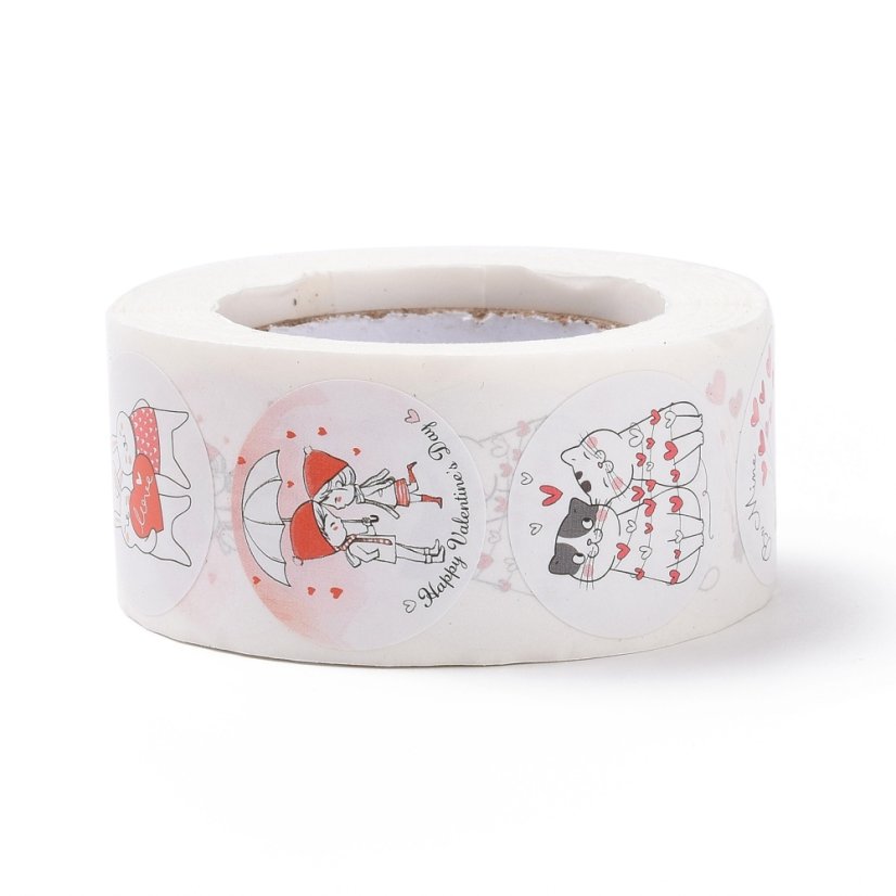 Valentin matrica szívecskékkel, 25 mm