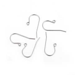 Afroháčiky z 304 ocele, 27x16 mm