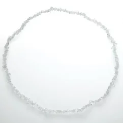 Halskette aus gehacktem Kristall