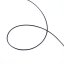 Elastomer - ø 0,6 mm, 15 m, černý, 1 ks
