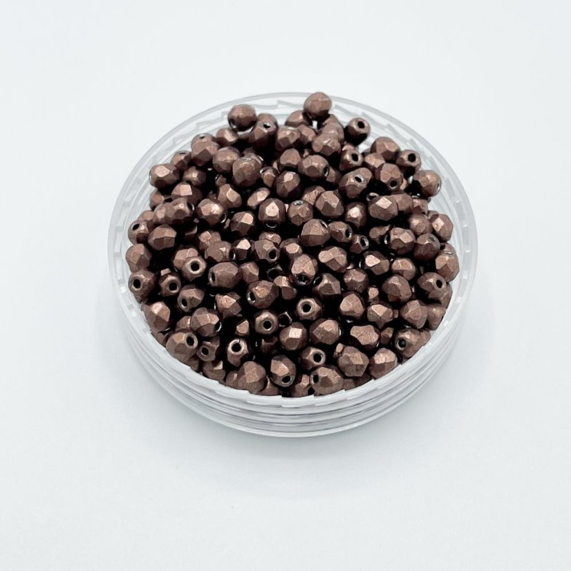 Broušené ohňovky ash rose, 3 mm