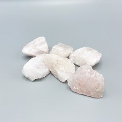 Rózsakvarc nyers ásvány,  10 - 20 g