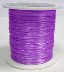 Elasztikus lycra - ø 0.8mm, 60 m, lila, 1 db