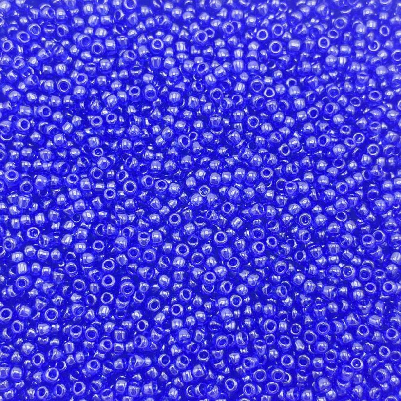 TOHO Round, 8/0, 166, Transparent Cobalt, maggyöngyök