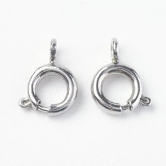Zapínanie z 304 ocele, 1,5x9,5x2 mm, strieborné