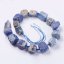 Prírodný lápis lazuli- nugetky, modré 18~35x15~26x9~21mm