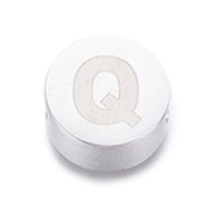 Oceľový oddeľovač, písmenko Q, 10x4,5 mm