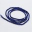 Prírodný lapis lazuli - korálky, brúsené, 2 - 2,5mm, trieda AA