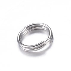 Spojovací krúžok z 201 ocele 6x1 mm vnútorný priemer 5 mm
