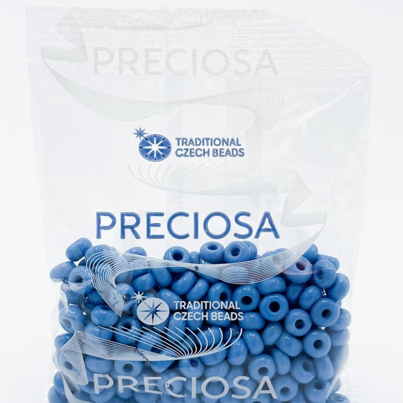 PRECIOSA maggyöngy 2/0 sz. 63050, kék - 50 g