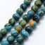 Synthetischer Malachit - Perlen, mehrfarbig, 8 mm