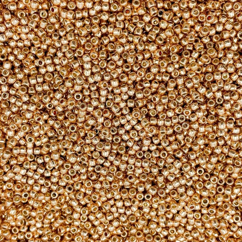 TOHO Round, 8/0, PF551, PermaFinish - Galvanized Rose Gold, rokajlové korálky