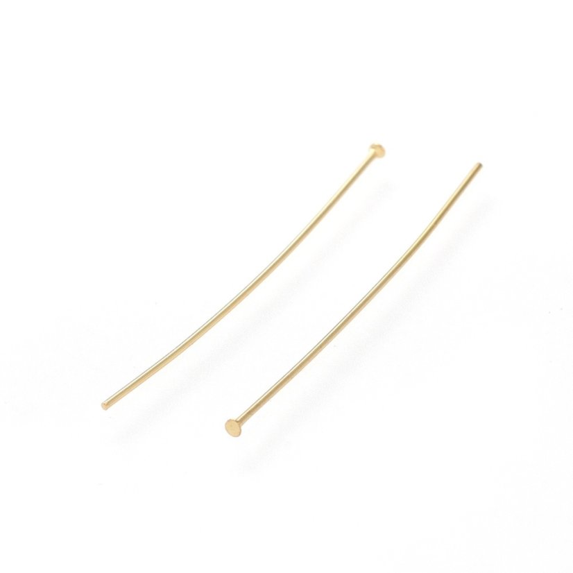 Ketlovací nýt z 304 oceli, 35x0,7 mm, zlatý