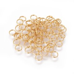 Csatlakozógyűrű 304 acélból 5x1 mm, belső átmérő 4 mm