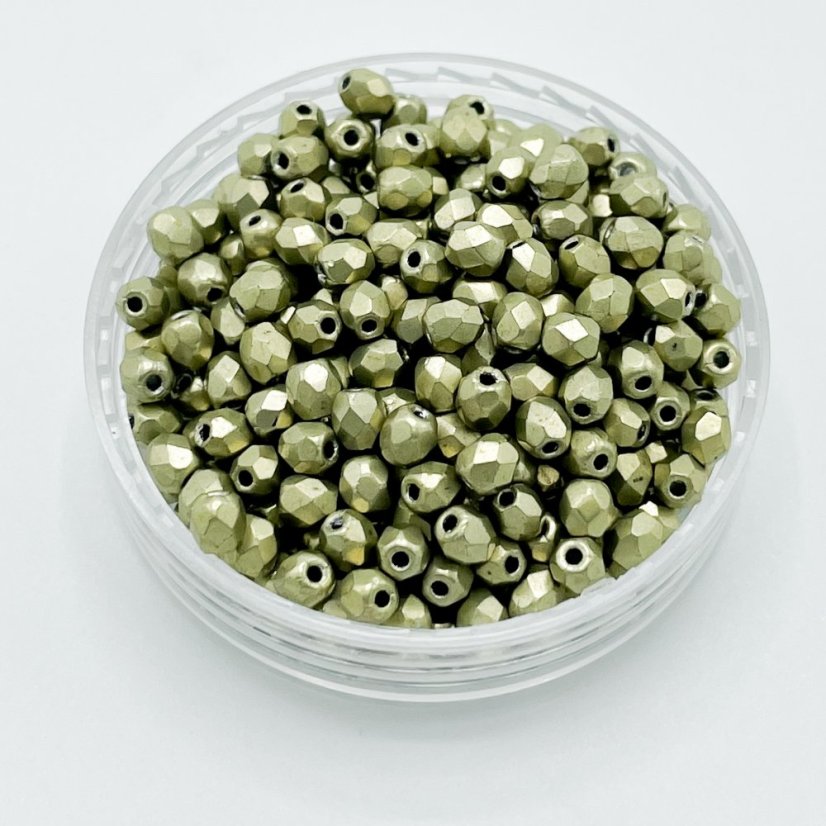 Brúsené ohňovky metallic limelight, 3 mm