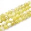 Natürlicher Feuerachat - Perlen, gelb, 8 mm