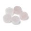 Heishi Perlen aus natürlichem Rosenquarz, 6x3 mm