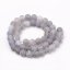 Naturchalcedon (Drachenachat) - Perlen, Eis, grau, 8 mm