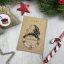 Vianočný náramok z ametystu a ruženínu s guličkou