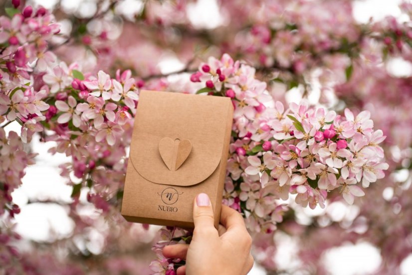 Dárková karta pro maminku - náramek z labradoritu a praskaného achátu