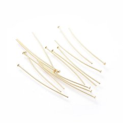 Ketlovací nýt z 304 oceli, 35x0,7 mm, zlatý