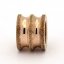Ocelový oddělovač, váleček, růžový, 8x10 mm