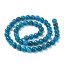 Natürlicher Apatit, Klasse A - Perlen, blau, 8 mm