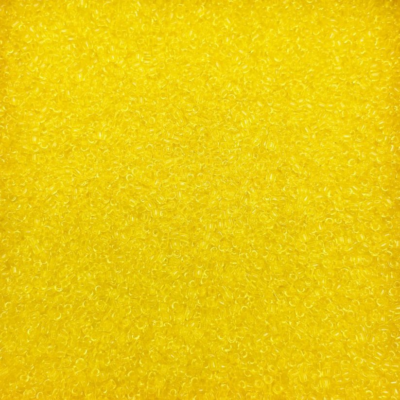 TOHO Round, 11/0, 12, Transparent Lemon, Rocailles Perlen