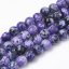 Natürlicher Feuerachat - Perlen, mehrfarbig, 6 mm