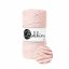 Bobbiny Makramee Regular Glossy Pastel Pink, 3 mm, 100 m
