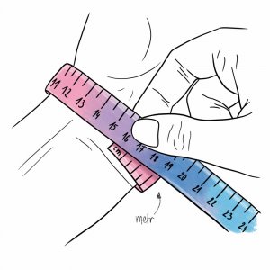 Wie berechnet man die Länge eines Armbands?