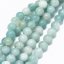 Naturchalcedon - Imitation von Amazonit - Perlen, mehrfarbig, 8 mm