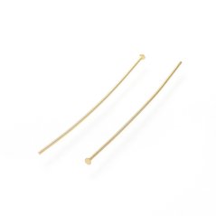 Ketlovací nit z 304 ocele, 35x0,7 mm, zlatý