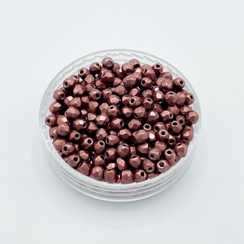 Csiszolt petárdák metallic grenadine, 3 mm