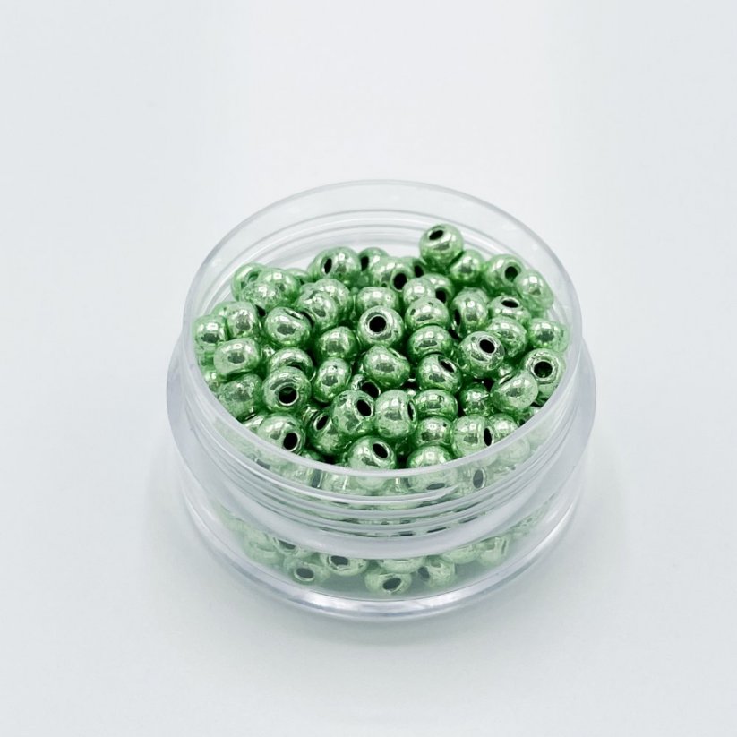 PRECIOSA maggyöngy 6/0 sz. 58250, zöld - 50 g
