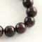 Natürlicher Granat - Perlen, braun, 7 mm