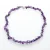 Náhrdelník ze sekaného ametystu, krátký