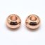 Sárgaréz elválasztó 6x4 mm, rózsaszín, menet 2 mm