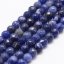 Natürlicher Sodalith - Perlen, geschliffen, blau, 4 mm
