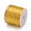 Rattail, nylon zsinór, mustár színű, 1 mm, 30 m
