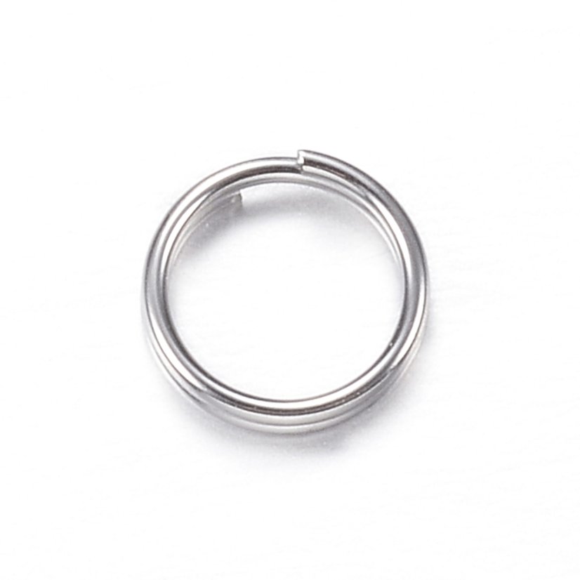 Spojovací krúžok z 201 ocele 6x1 mm vnútorný priemer 5 mm