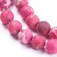 Natürlicher Regalit - Perlen, matt, rosa, 8 mm