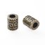 Kovový oddeľovač "tunel" bronzový 9x7x4mm