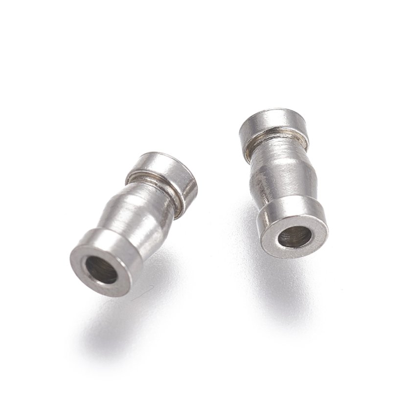 Acél elválasztó, íves cső, 8,4x4 mm