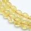 Natürlicher Citrin - Perlen, gelb, 8 mm