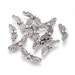 Kovový oddělovač křídla "motýlek" 7x22x4mm